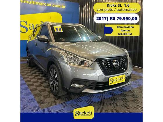 NISSAN KICKS 1.6 16V FLEXSTART SL 4P XTRONIC